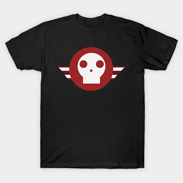 Skull squadron logo T-Shirt by Rebellion10